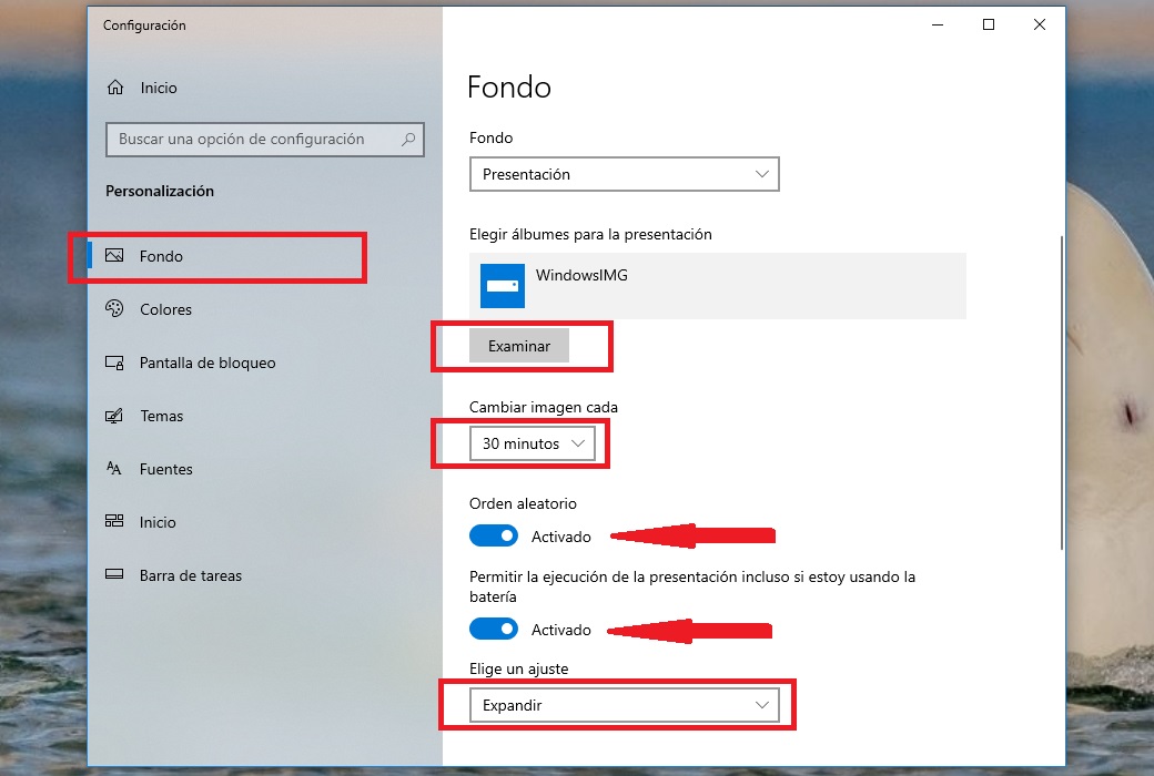 Cómo cambiar el fondo de pantalla de Windows 11 automáticamente